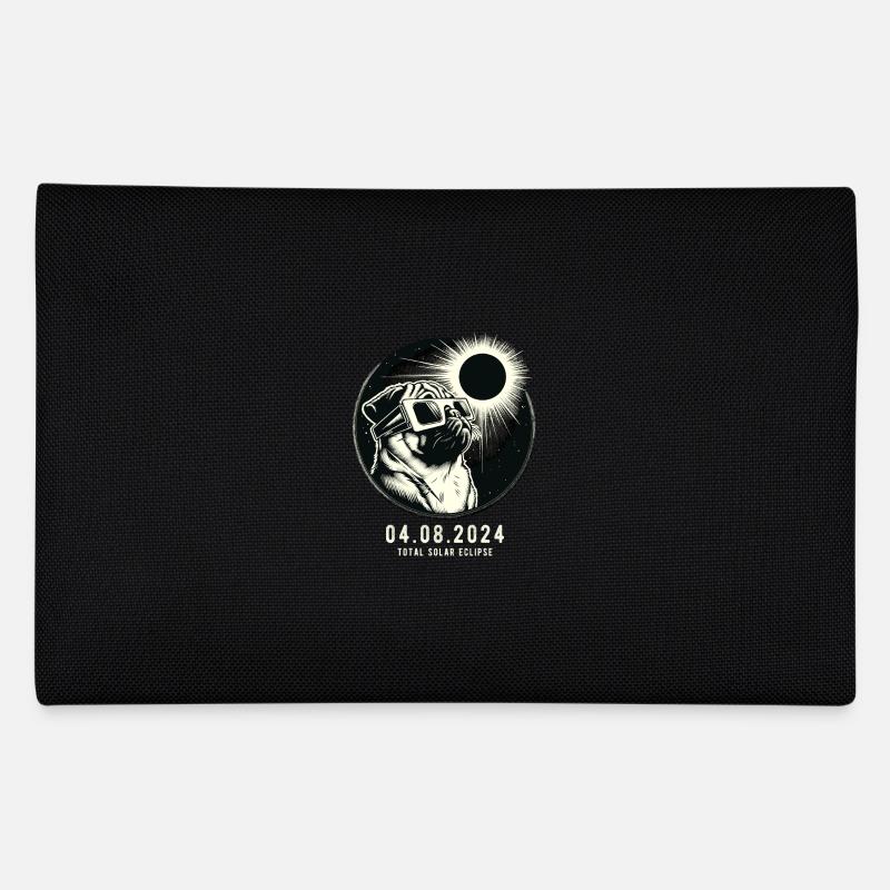 Total Solar Eclipse April USA Pug 04.08.2024 Pencil Case