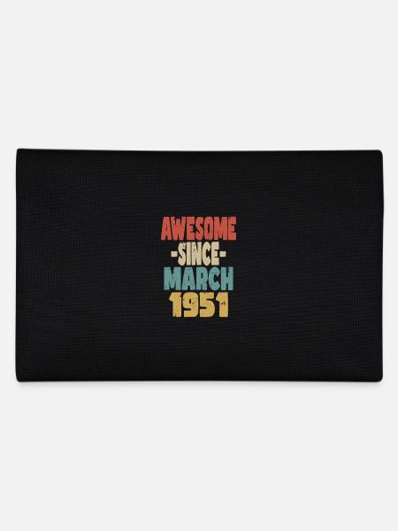 Awesome March 1951 - Pencil Case - black - Back