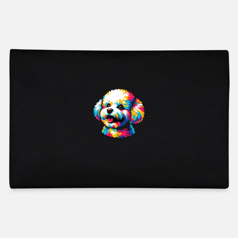 Bichon Frise Hund Pop Art Federtasche