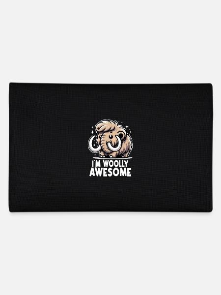 I´m Woolly Awesome - Pencil Case - black - Back