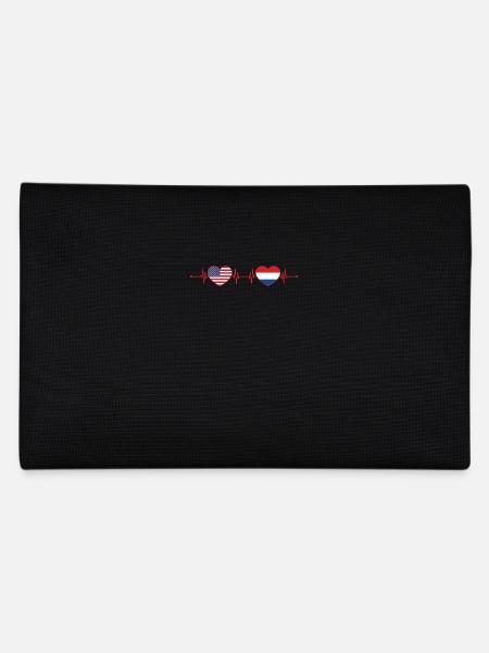 États-Unis Pays-Bas Heartbeat Américain Néerlandais - Trousse - noir - Dos