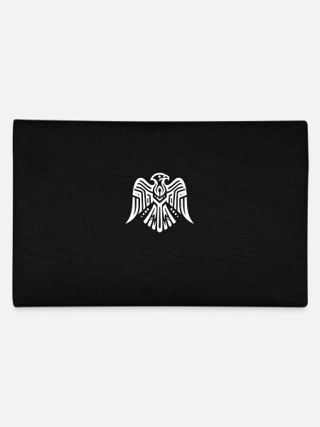 Faucon zodiaque amérindien - Trousse - noir - Dos