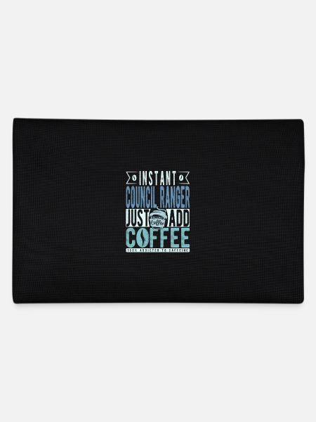 Instant Council Ranger Just Add Coffee - Pencil Case - black - Back