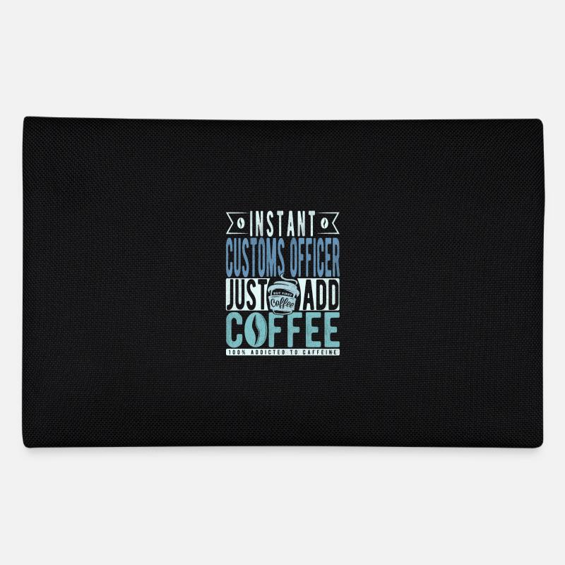 L’agent des douanes instantanée n’a qu’à ajouter du café Trousse