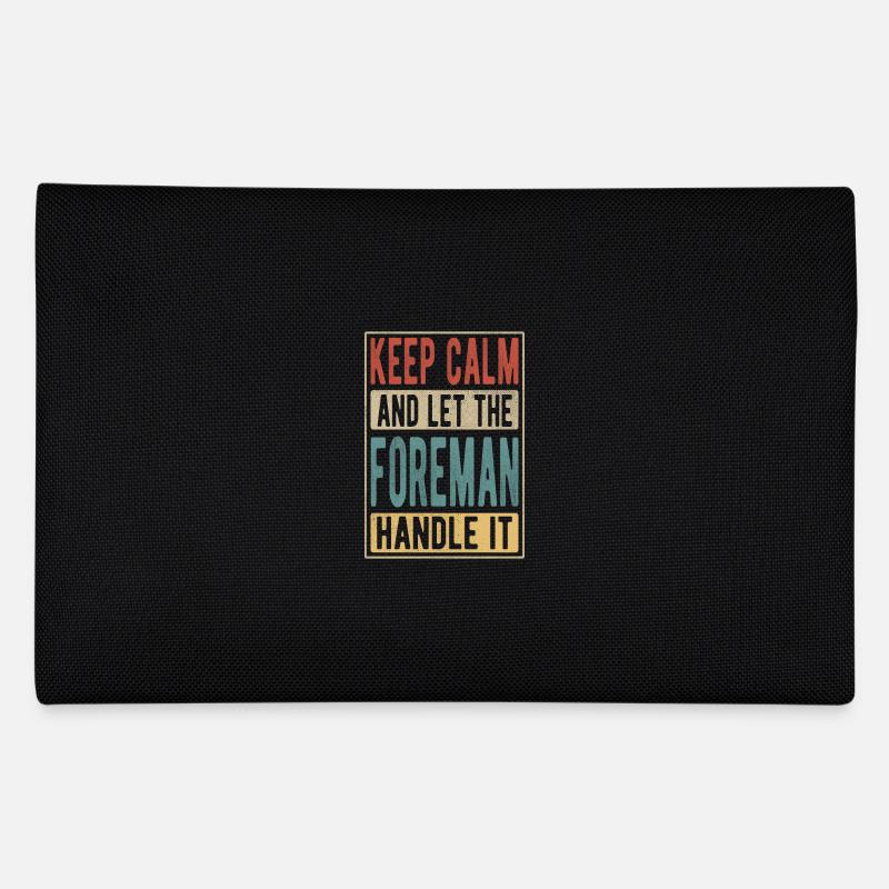Vorarbeiter Retro-Geschenk Federtasche