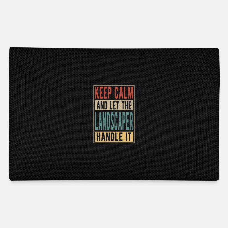 Landschaftsgärtner Retro Geschenk Federtasche