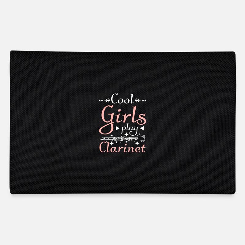 Cool girls play clarinet - Federtasche - Schwarz