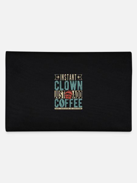 Instant-Clown einfach Kaffee hinzufügen - Federtasche - Schwarz - Hinten