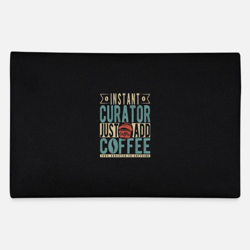 Instant-Kurator Fügen Sie einfach Kaffee hinzu Federtasche