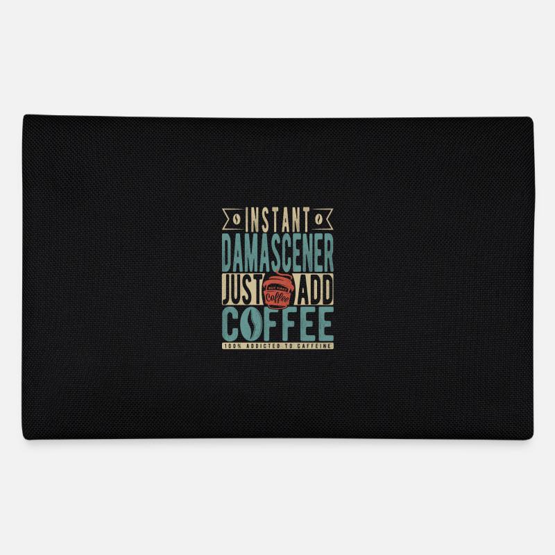 Instant Damascener Just Add Coffee Pencil Case