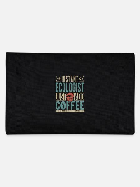 Écologiste instantané Il suffit d’ajouter du café - Trousse - noir - Dos