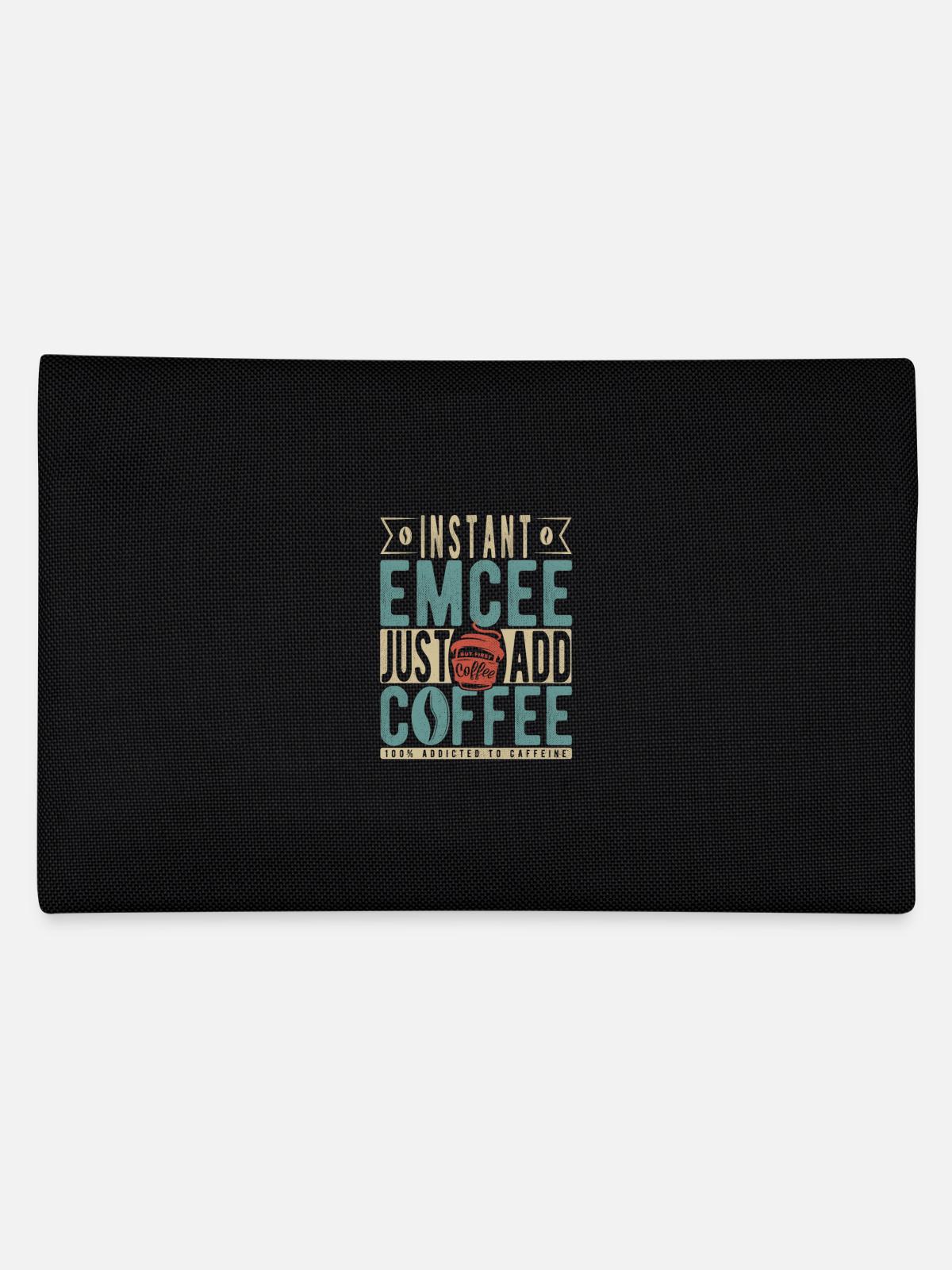 Instant Emcee Just Add Coffee - Federtasche - Schwarz - Hinten