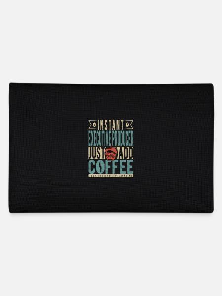 Instant Executive Producer Just Add Coffee - Pencil Case - black - Back