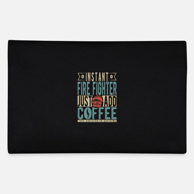 Pompier instantané Il suffit d’ajouter du café Trousse