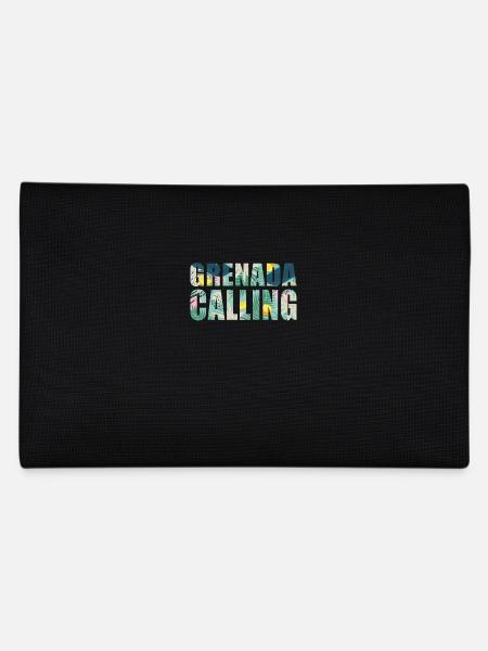 Grenada Calling Tropical Vibes - Pencil Case - black - Back