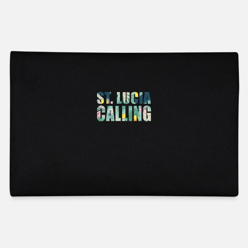 St Lucia Souvenir Vacation Pencil Case