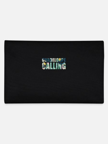 Guadeloupe Calling Tropical Guadeloupe Souvenir - Pencil Case - black - Back