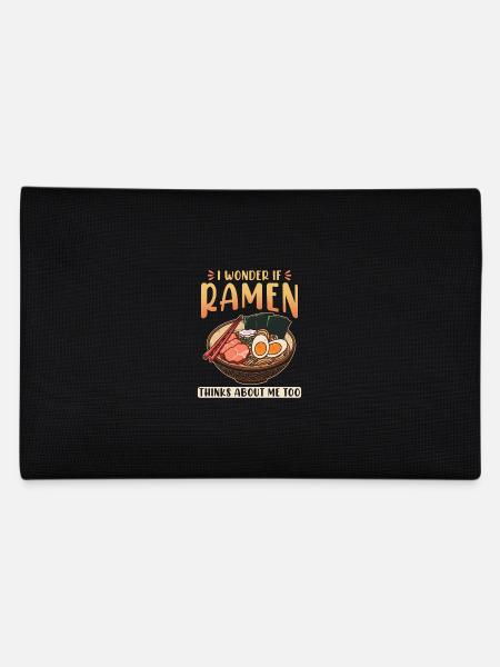 Ramen Lover Japanese Cuisine Asian Food Soup Ramen - Pencil Case - black - Back