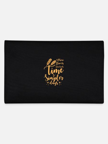 Time to Simpler Days Corn Dog Nostalgia - Pencil Case - black - Back