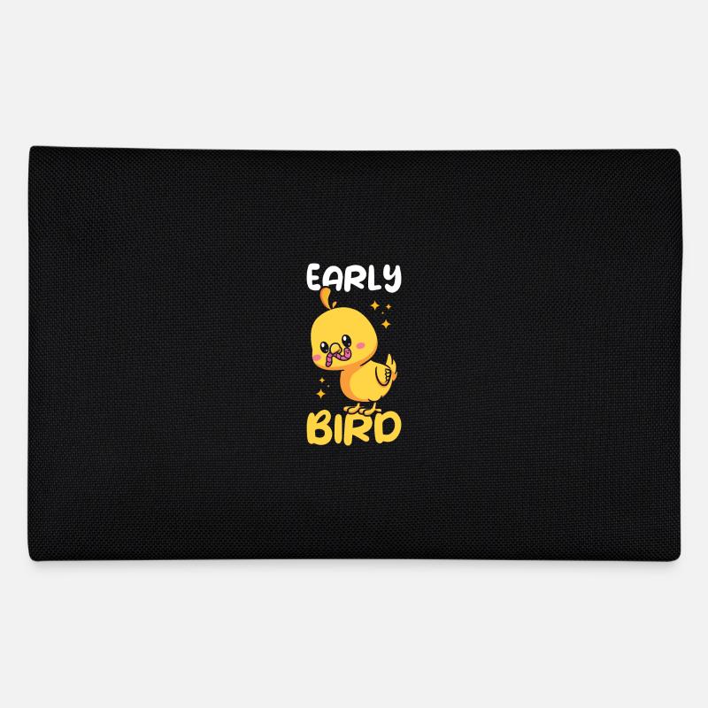 Frühaufsteher Morgenmuffel Entzückender Vogel Federtasche