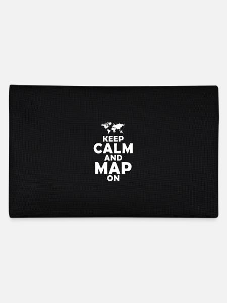 Geography Teacher Gift Geography Cartography - Pencil Case - black - Back