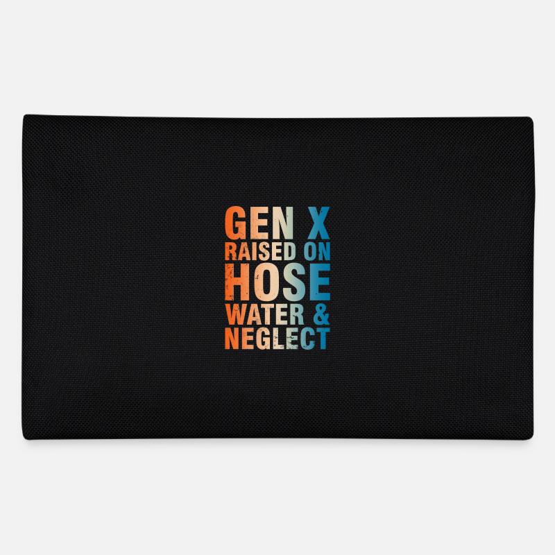 Die Generation X ist mit Schlauchwasser und Vernachlässigung aufgewachsen Federtasche