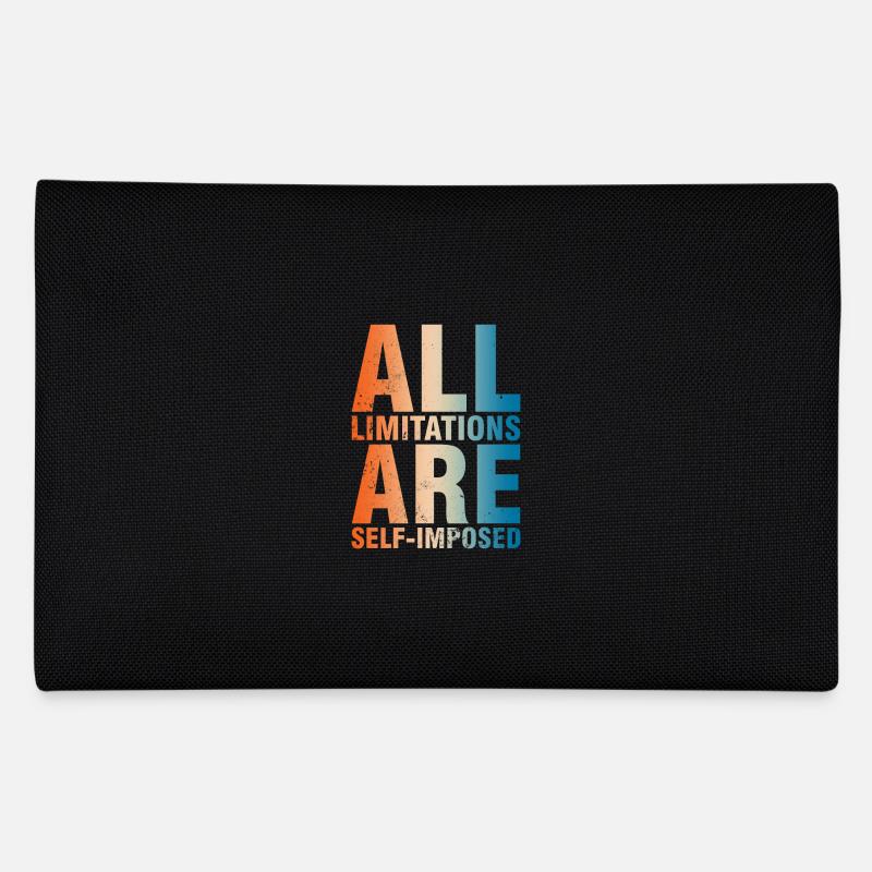 Alle Grenzen Sind Selbstauferlegt Federtasche