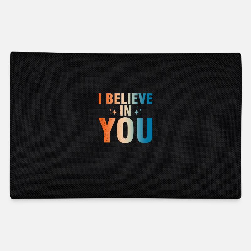 Ich Glaube An Dich Motivation Federtasche