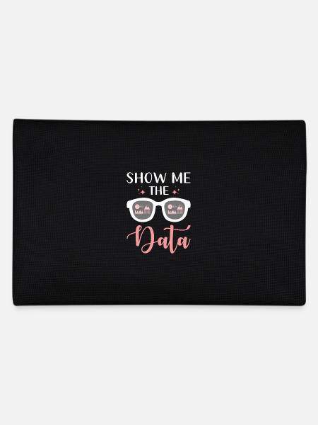 Show me the data analysis brilliance - Pencil Case - black - Back