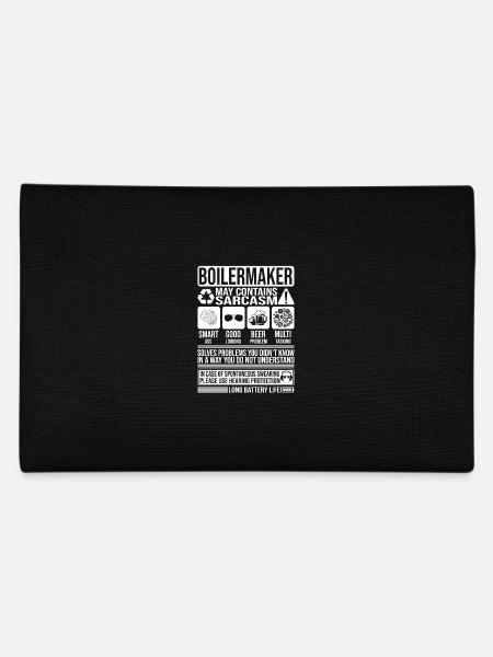 Boilermaker Sarcasm funny Gift Boilermaker - Pencil Case - black - Back