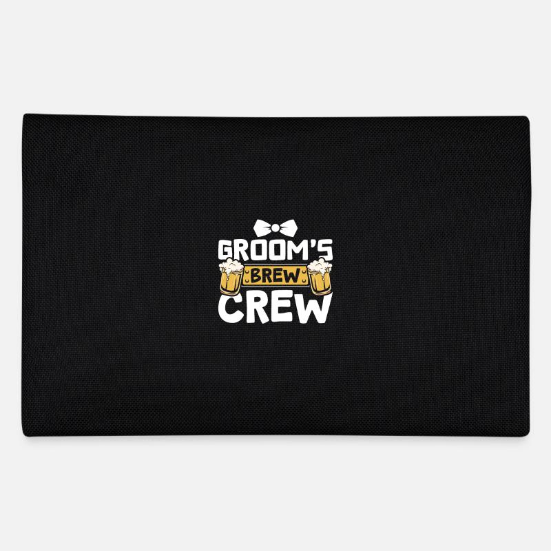 Groom Bridal Wedding Squad Groom's Brew Beer Crew Pencil Case