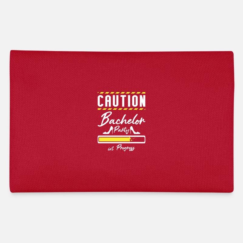 Bridesmaid Caution Bachelor Party In Progress Federtasche