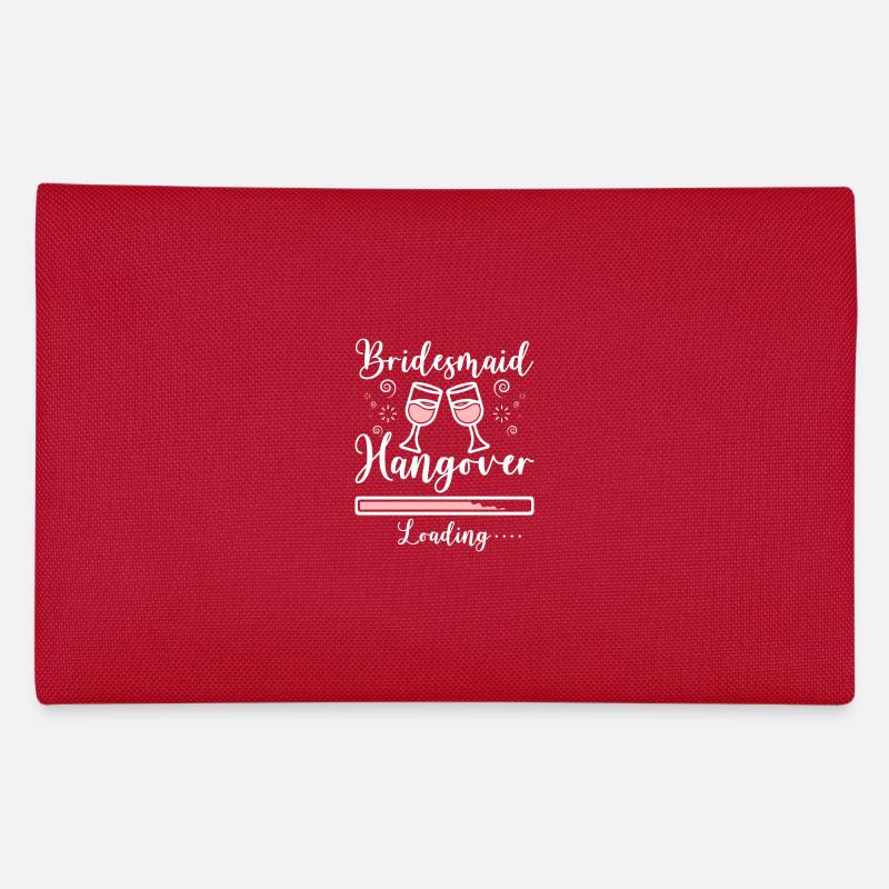 Team Bride Bridesmaid Hangover Loading Federtasche