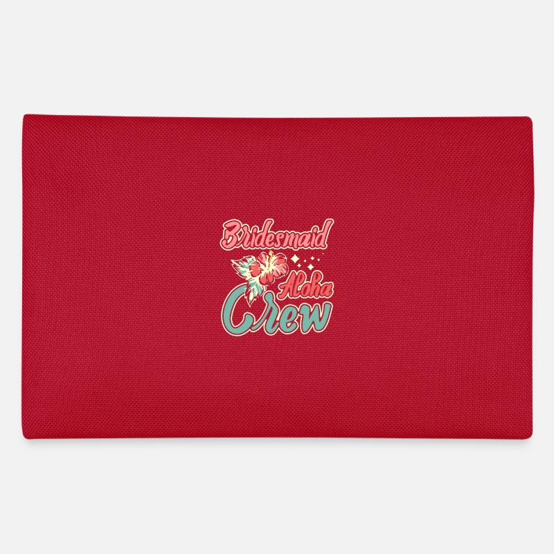 Hawaii Wedding Bride Bridesmaid Aloha Crew Federtasche