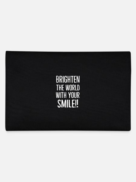 Illuminez le monde avec votre sourire - Trousse - noir - Dos