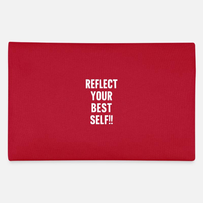Reflect Your Best Self Motivation Federtasche