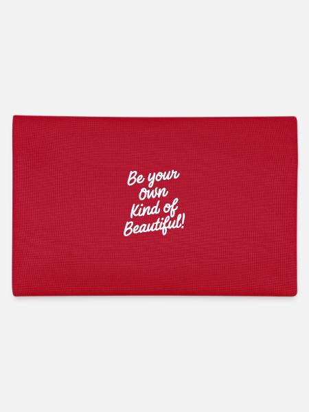 Be Your Own Kind of Beautiful - Pencil Case - red - Back