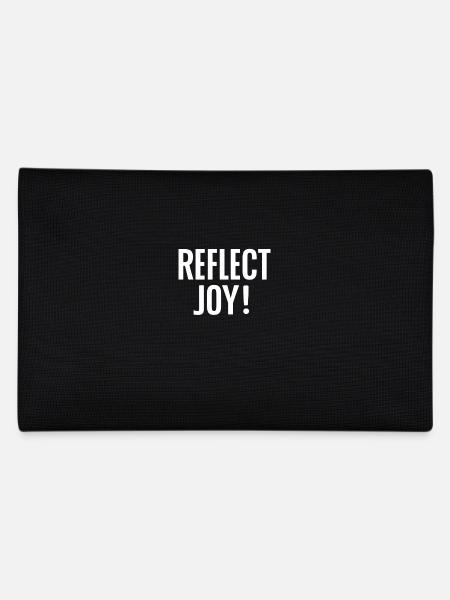 Reflect Joy - Show Your Joy - Pencil Case - black - Back