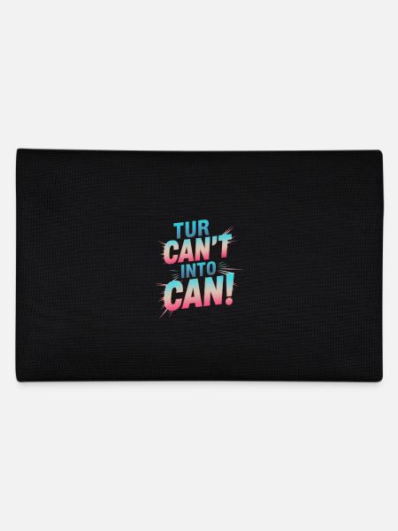 de ne pas pouvoir devient être capable - Trousse - noir - Dos