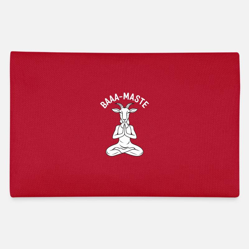Baaa Mast Relaxed Goat Yoga Pose Pencil Case
