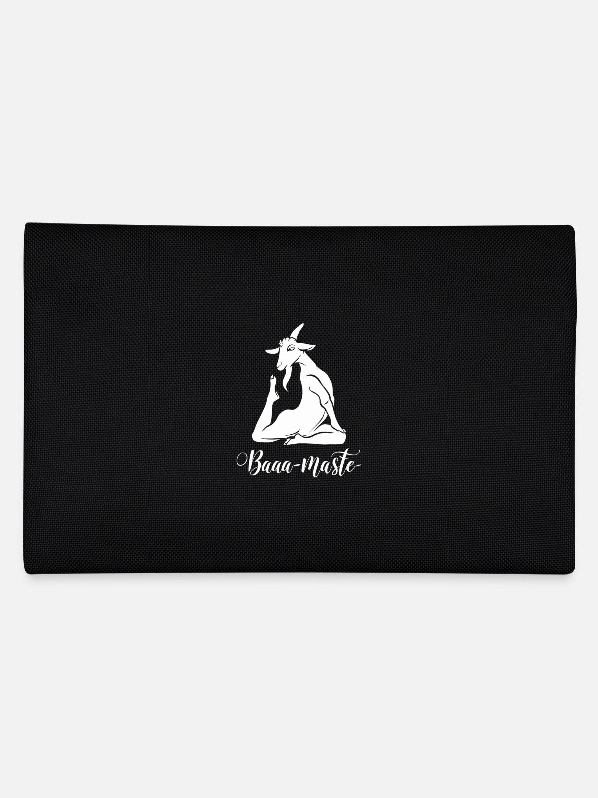 Baaa-Maste Yoga Chèvre Relaxation - Trousse - noir - Dos