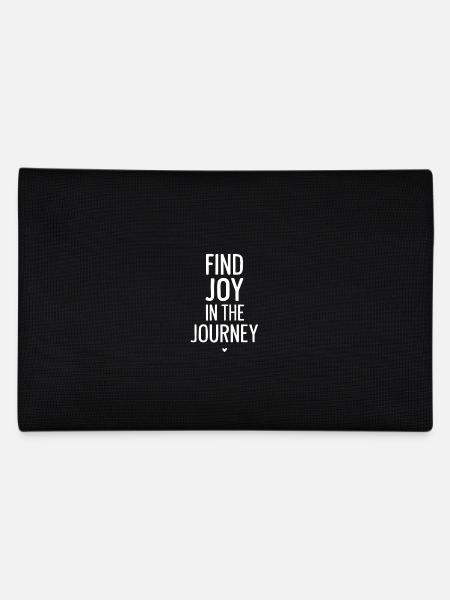 Find Joy In The Journey Motivation - Federtasche - Schwarz - Hinten