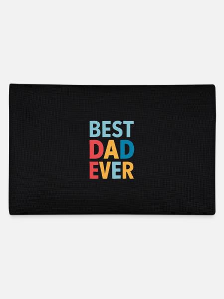 Bester Papa Aller Zeiten Farbenfroh - Federtasche - Schwarz - Hinten