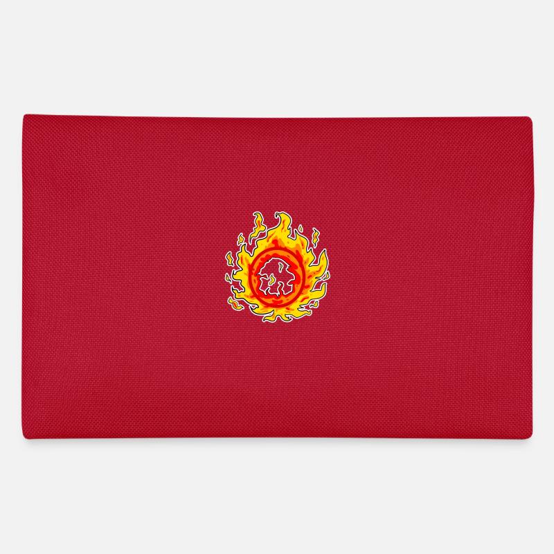 Feuer Kreis Federtasche