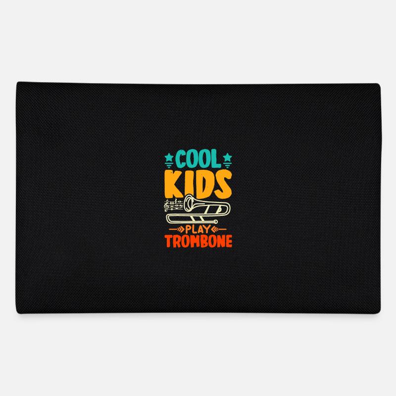 enfants Tromboniste Cool kids joue du trombone Trousse