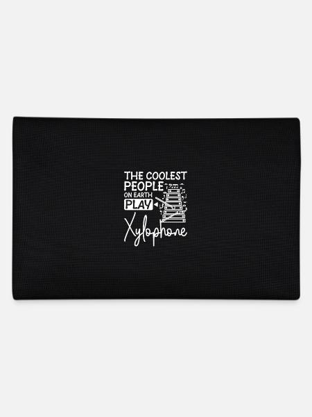 The coolest people on earth play xylophone - Federtasche - Schwarz - Hinten
