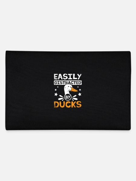 Canard pékin de compagnie facilement distrait par les canards - Trousse - noir - Dos