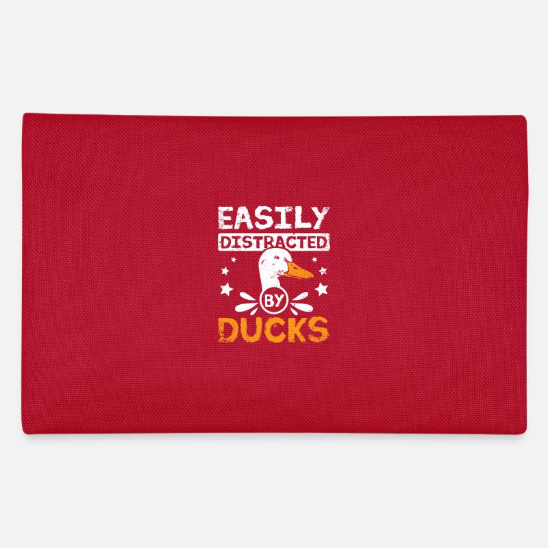 Canard pékin de compagnie facilement distrait par les canards Trousse