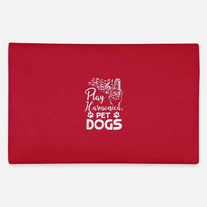 Propriétaire de chien harmoniciste jouer de l’harmonica chiens de compagnie Trousse