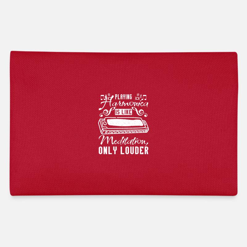 Playing harmonica is like meditation only louder Pencil Case